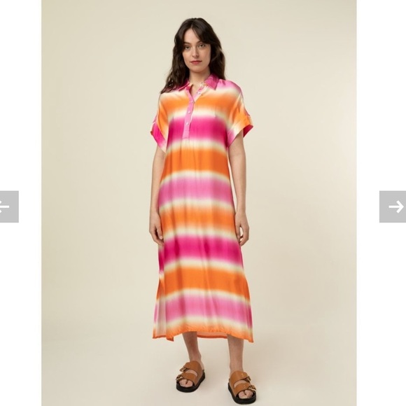 FRNCH Italian Galiena Midi Dress. Size Medium. - Picture 1 of 16